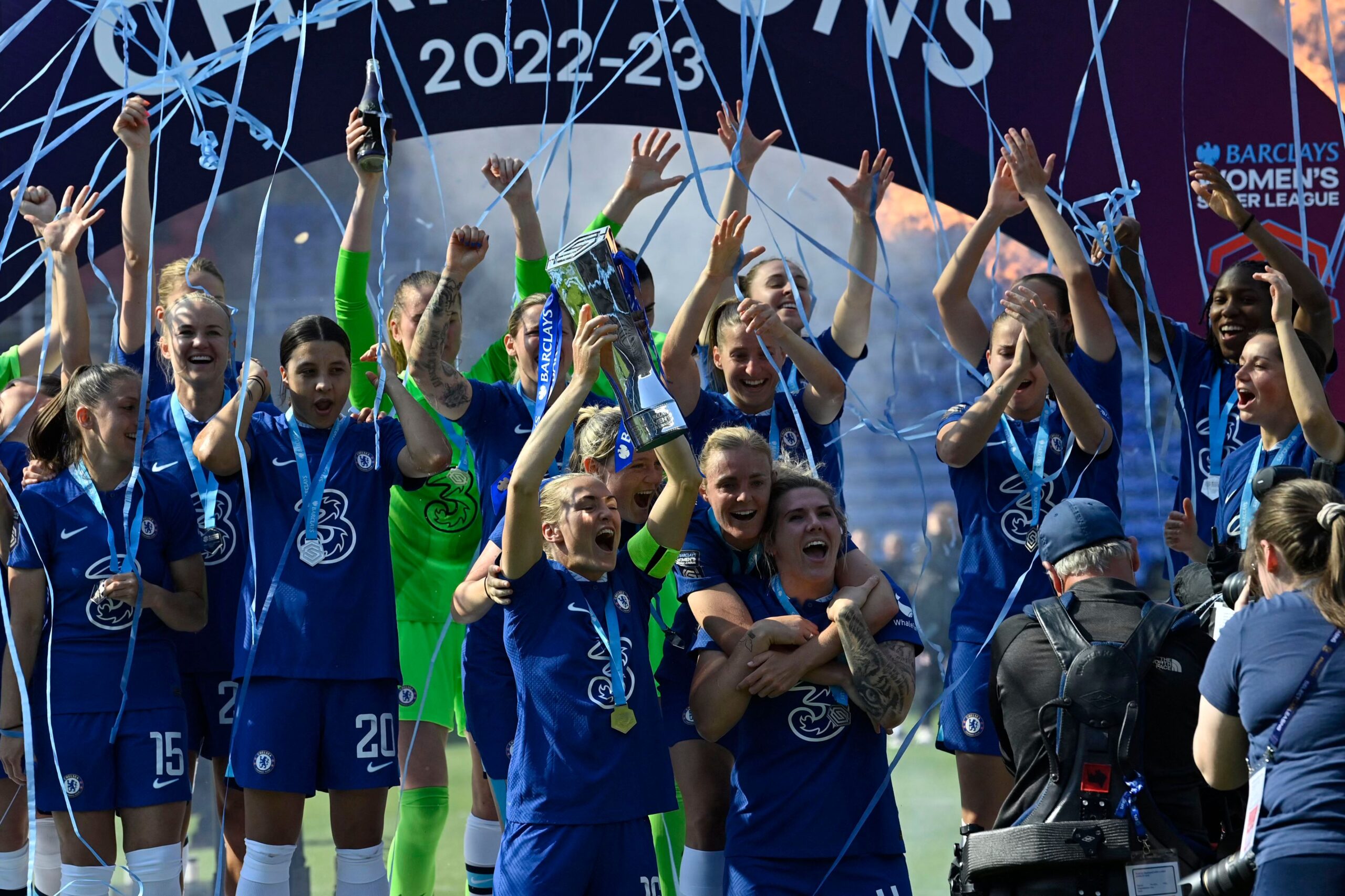 Chelsea Women vence o Reading Women e conquista a WSL pelo quarto ano